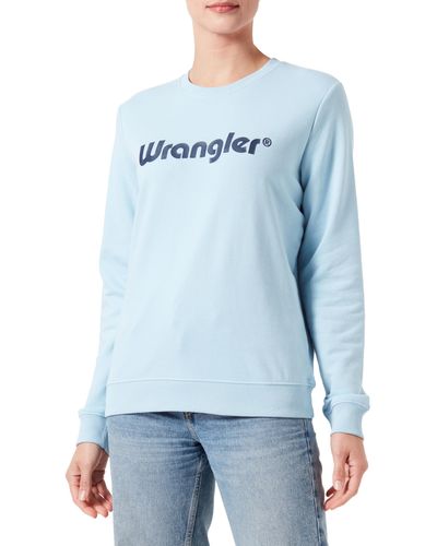 Wrangler Crew Sweatshirt - Blue