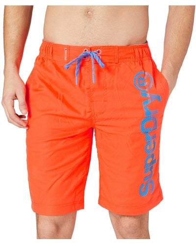 Superdry S Classic Boardshort Board Shorts - Orange