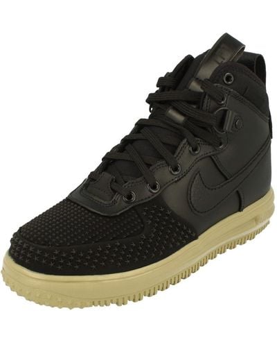 Nike Lunar Force 1 Duckboot S Trainers Dz5320 Trainers Shoes - Black