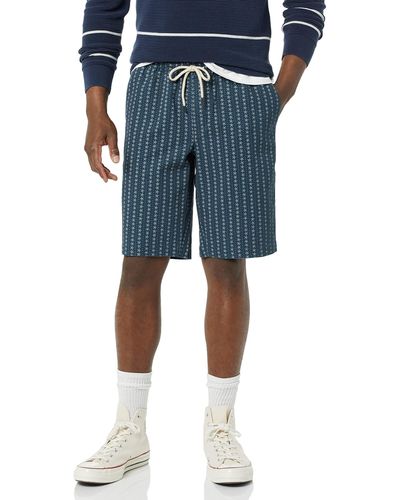 Goodthreads Slim-fit 11" Pull-on Comfort Stretch Canvas Short - Blue