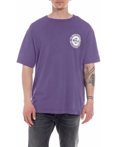 Replay M6488 T-shirt - Purple
