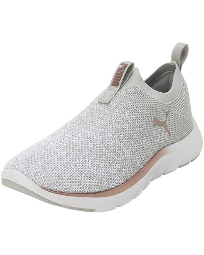 PUMA Softride Remi Slip-on Knit Wn's Road Running Shoes - White