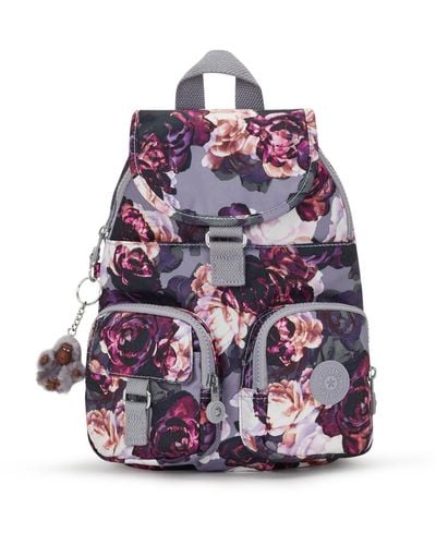 Kipling Lovebug Small Printed Backpack - Purple