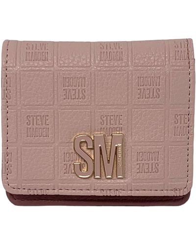 Steve Madden Blaney Wallet With Keychain - Brown