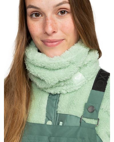 Roxy Technical Fleece Collar for - Funktioneller Halswärmer aus Fleece - Frauen - One size - Grün