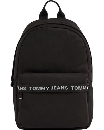 Tommy Hilfiger Tommy Jeans Sac à Dos Essential Dome Bagage Cabine - Noir