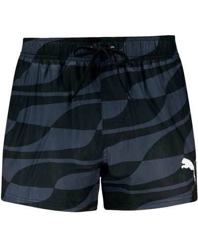 PUMA Swim Formstrip Short Shorts 1p - Blauw
