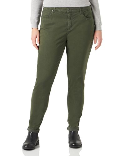 Marc O' Polo Woven Five Pockets Casual Trousers - Green