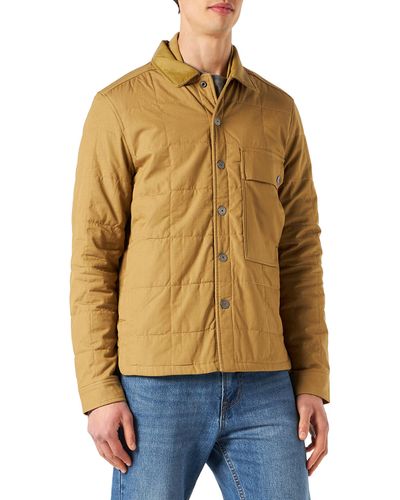 G-Star RAW , S Postino Quilted Overshirt, Brown - Multicolour