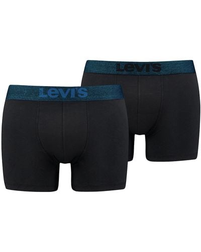Levi's Organic Cotton Boxer Briefs - Zwart