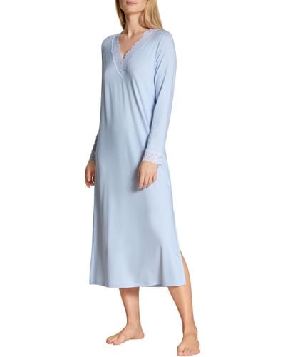 CALIDA Elegant Dreams Camicia da Notte - Blu