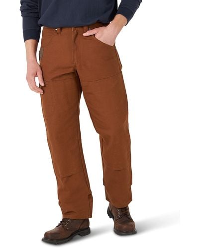 Wrangler Riggs Workwear Tough Layers Relaxed Fit Canvas Pant Work Utility - Multicolour