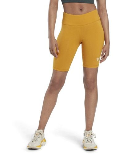 Reebok Ri Sl Taillierte Shorts - Orange