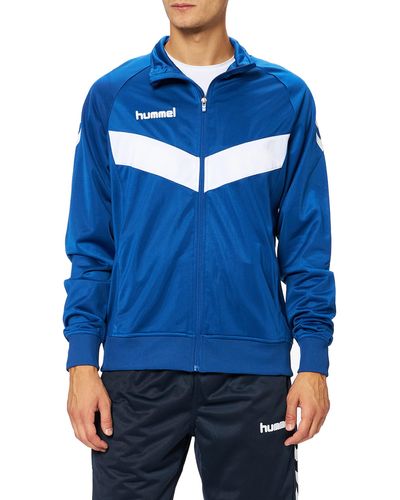 Hummel HU014 Trainingsanzug Blaue Jacke