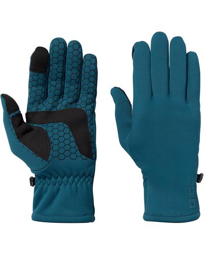 Jack Wolfskin Allrounder Handschuhe - Blau