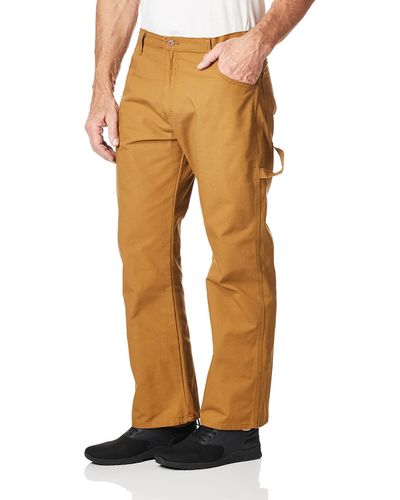 Dickies Relaxed Straight Fit Lightweight Duck Carpenter Jean - Natural