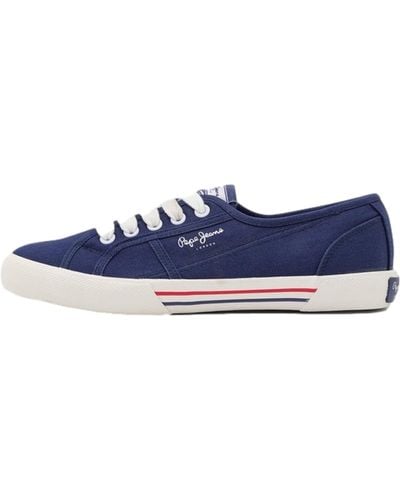 Pepe Jeans London Brady W Basic Basket - Bleu