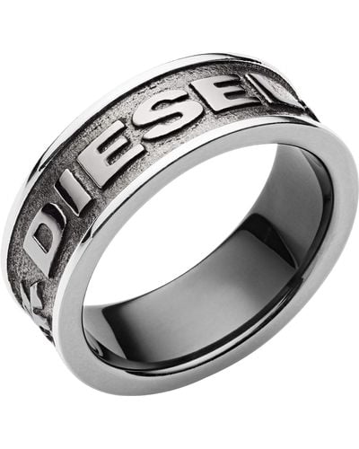 DIESEL Piercing Ring Dx1108060-10 - Metallic