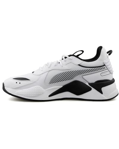 PUMA Sneakers Bianco/Nero Uomo RS-x B&w Bianco 40fr - Metallizzato