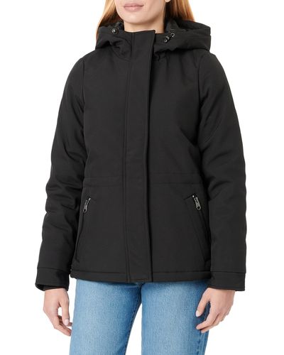 Vero Moda Jacket Hood Storm cuffs to prevent wind from entering Regular sleeves Jacket Black L Black L - Nero