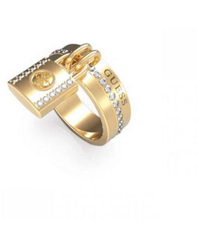 Guess Bague Keep me close plaqué or - JUBR01102JWYG - Métallisé