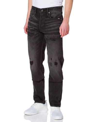G-Star RAW Alum Relaxed Tapered Jeans - Black