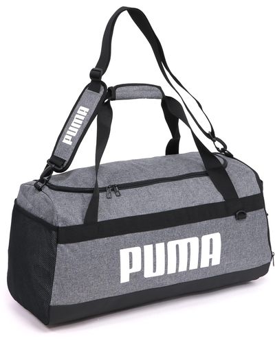 PUMA , Challenger Duffel Bag M Sporttasche, Medium Gray Heather, Einheitsgröße - Zwart