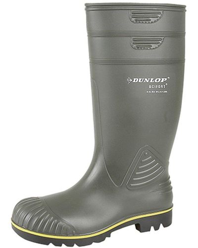 Dunlop Protective Footwear Acifort Heavy Duty full safety -Erwachsene Gummistiefel - Grün
