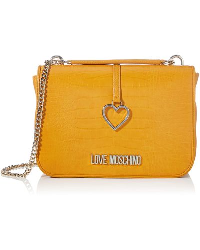 Love Moschino Shopping Bag Spring Summer 2021 Collection - Yellow