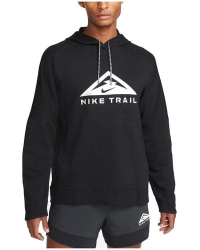 Nike M NK DF Trail HD PO T-Shirt - Noir