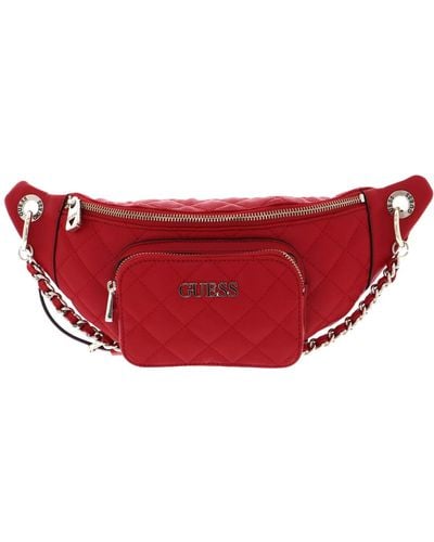 Guess Illy Belt Bag Red - Rot