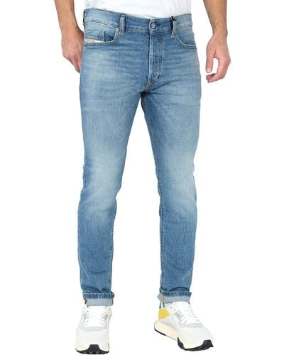 DIESEL Slim-fit-Jeans Tapered Stretch Hose - Blau