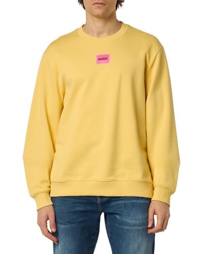 HUGO Diragol212 Sweatshirt - Yellow
