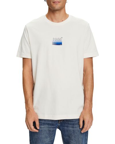 Esprit 083cc2k304 T-shirt - White