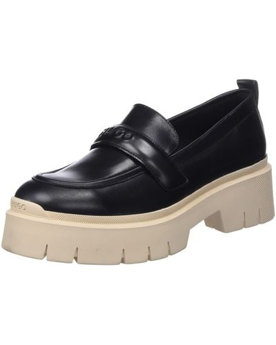 HUGO Flache Schuhe für Damen | Online-Schlussverkauf – Bis zu 69% Rabatt |  Lyst DE | Riemchensandalen