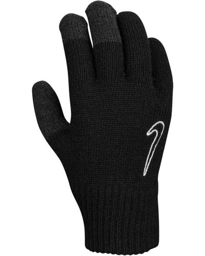 Nike Knitted Tech And Grip 2.0 Guanti da Allenamento - Nero