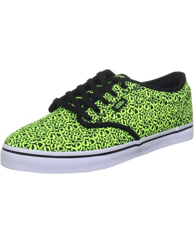 Vans Atwood Low Valcanised Skate Trainers - Green