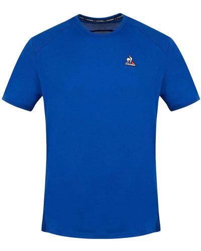 Le Coq Sportif Training Perf Tee Ss N°1 M T-Shirt - Blau