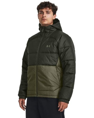 Under Armour Storm Insulated Hooded Jacket, - Green
