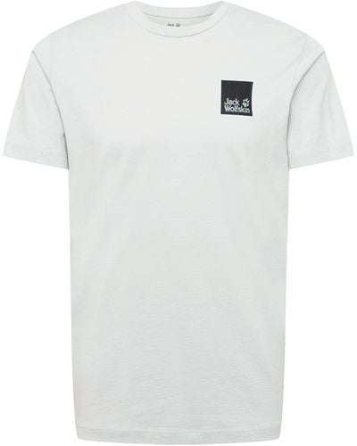 Jack Wolfskin Rainbow Paw Organic Cotton T-shirt - Grey