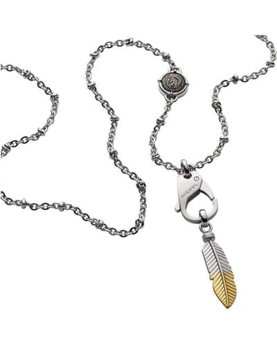 DIESEL Necklace With Strap Dx1204040 - White