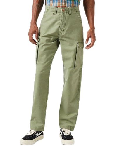 Wrangler Casey Jones Cargo Trousers - Green