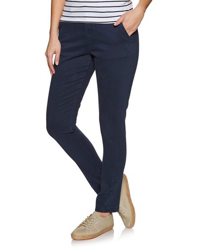 Superdry City Chino Pant Pantalon - Bleu (Midnight Navy 56t) - 38 (Taille fabricant: 10)