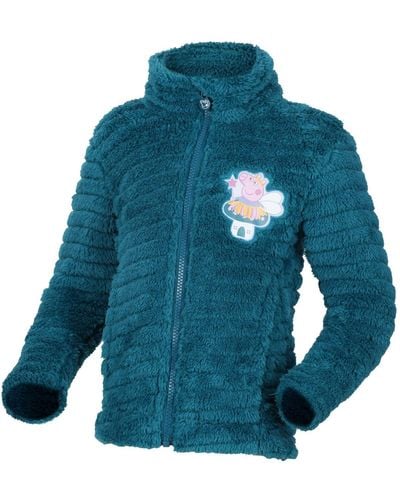 Regatta Peppa Full Zip Fleece Pullover - Blau