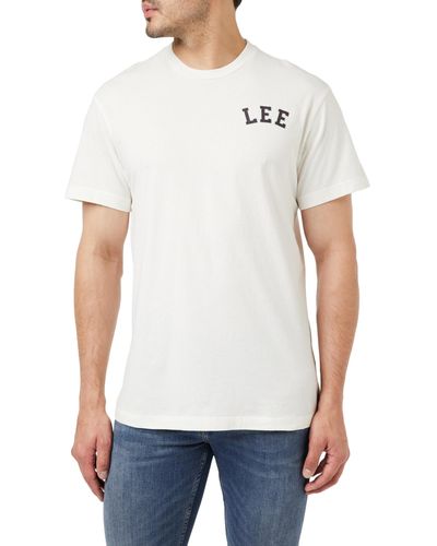Lee Jeans SS Tee T-Shirt - Weiß