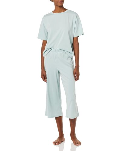 Amazon Essentials Knit Jersey Pyjama Set - Blue