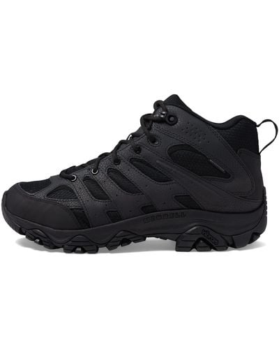 Merrell Moab 3 Mid Wp Military And Tactical Boot - Black