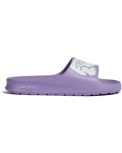 Lacoste S Croco 2.0 Pool Shoes Purple/white 4 Uk