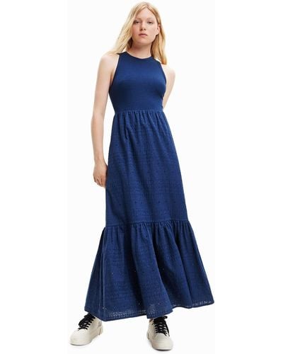 Desigual Vest_Lourdes 5201 Dress - Blu