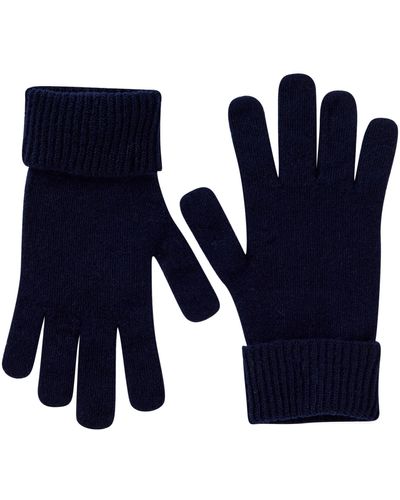 Benetton Strickhandschuhe 1002dg00c Handschuhe und Griffe - Blau